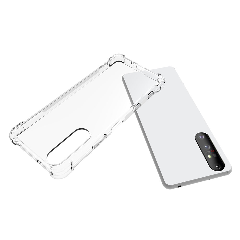 For Sony Xperia 5 Case Crystal Clear TPU Phone Cover with Reinforced Corner For Sony Xperia 5 Case Crystal Clear TPU Phone Cover with Reinforced Corner